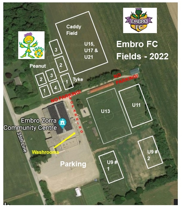 Embro FC Field Map 2022